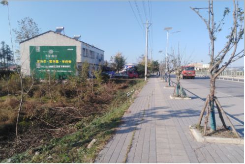 北流书山南院墙体广告