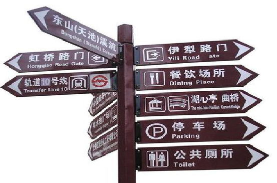 北流标牌的基本功能。