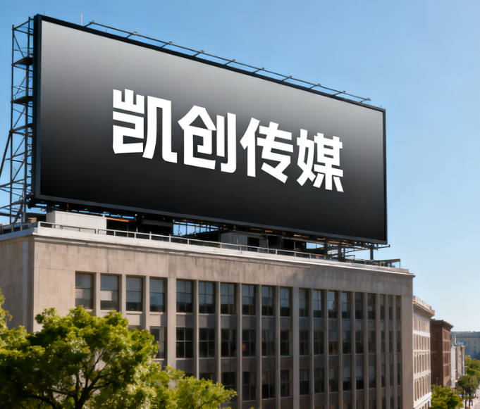 北流户外广告牌的设计与制作