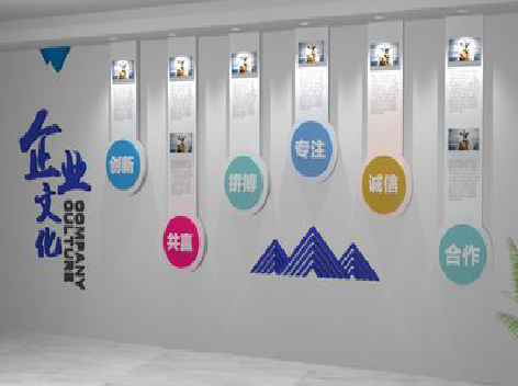 北流企业文化墙需要传递什么办公文化？