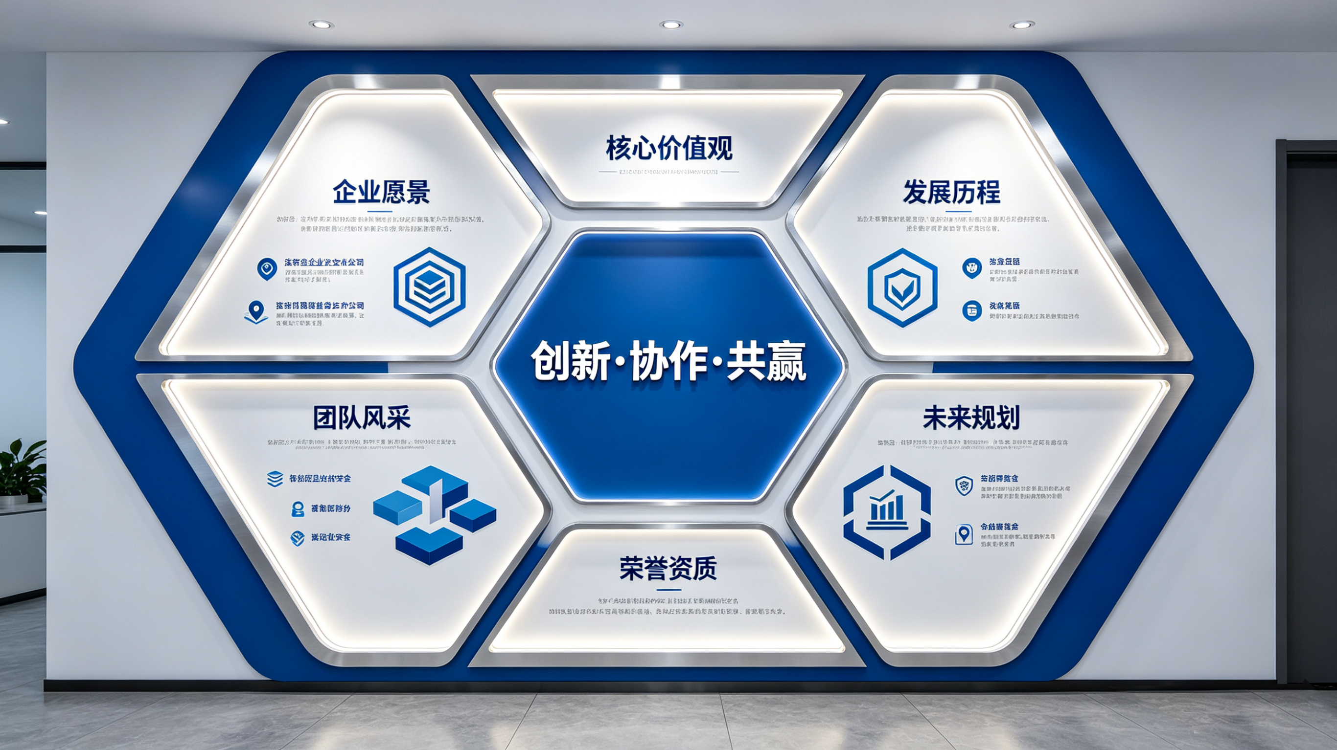 北流企业文化墙六边形避坑指南（新手常犯5个错误）